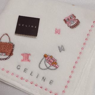 セリーヌ(celine)の値下げ📌【訳あり】セリーヌ☆大判タオルハンカチ👜(ハンカチ)