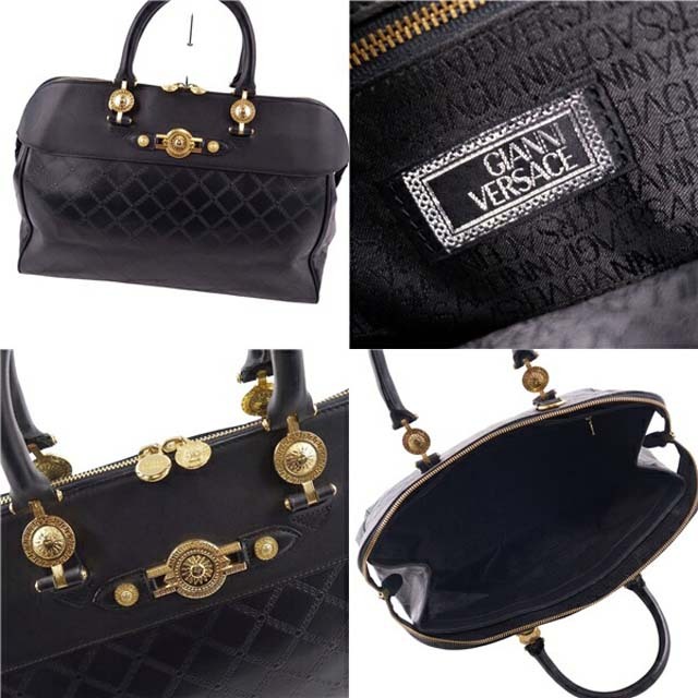 VERSACE     大容量ボストンバッグ    メデューサ    2way