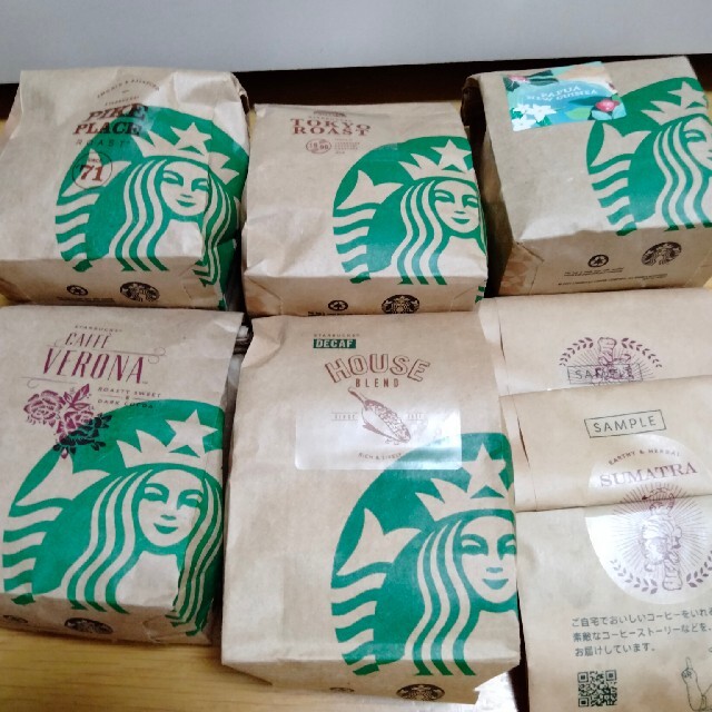Starbucks Coffee(スターバックスコーヒー)のスターバックス　コーヒー豆 食品/飲料/酒の飲料(コーヒー)の商品写真