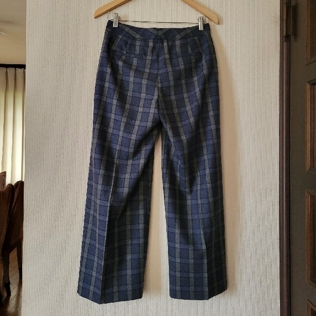特別セール品 新品未着用 セオリーリュクス サキソニーチェックパンツ