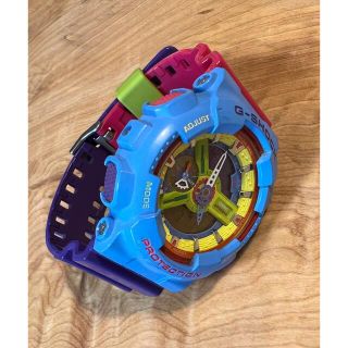 ジーショック(G-SHOCK)の美品G-SHOCK 中野シロウ 限定 GD-110F-2JR(腕時計(デジタル))