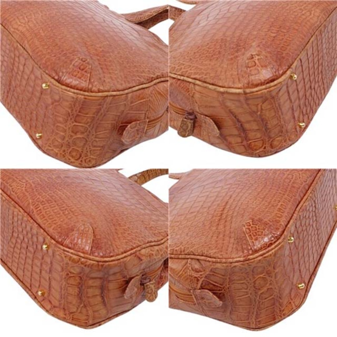 Crocodile - クロコダイル バッグ ハンドバッグ マットクロコ Crocodile - クロコダイル バッグ ハンドバッグ マットクロコ