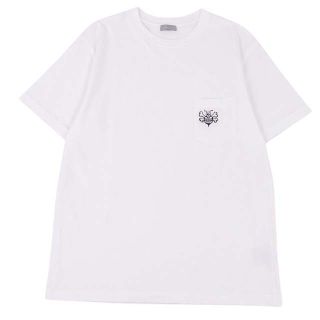 ディオールオム Shawn Stussy Tシャツ 20AW 刺繍 クルーネック-