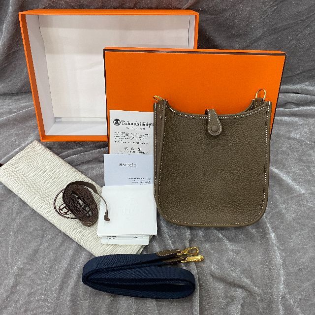 超美品 エルメス エブリンTPM エトゥープ HERMES | paymentsway.co