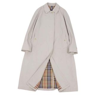 バーバリー(BURBERRY)のバーバリー 英国製 ステンカラーコート バルマカーン アウター レディース 12(ブルゾン)