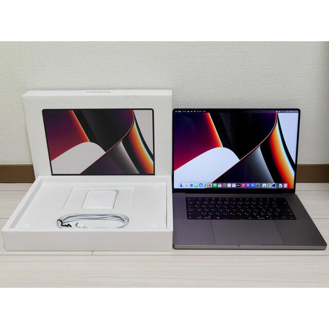 M1MAX MacBookPro 16 メモリ64GB SSD4TB AC＋