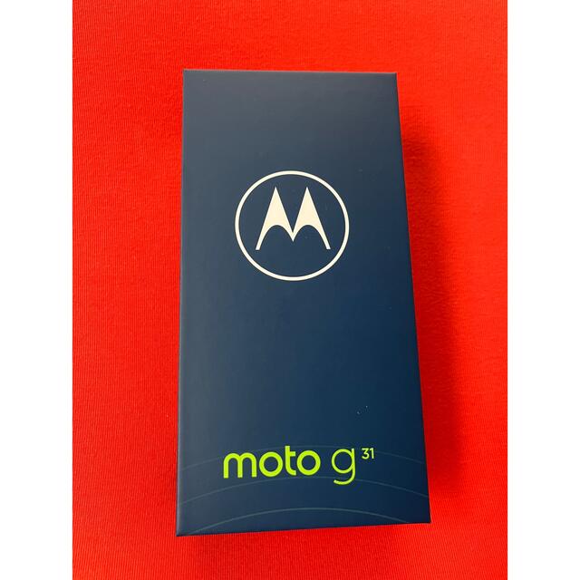 【新品未開封】モトローラ MOTOROLA moto g31 ミネラルグレイ