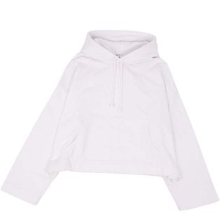 Acne Studios パーカー ショート丈 エンボスロゴ