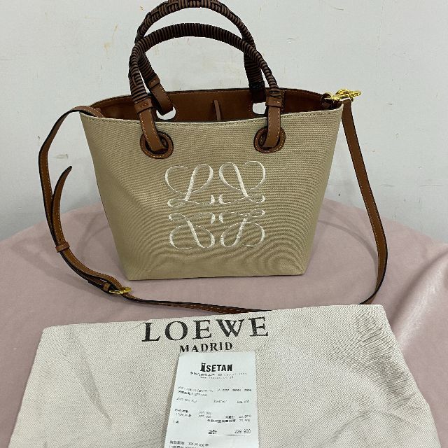 堅実な究極のバッグ日本最大のブランド ✨美品✨ - LOEWE ロエベ トートバッグ アナグラム
