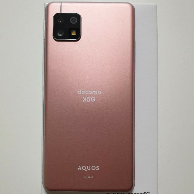 AQUOS sense5G SH-53A docomo 64G simロック解除スマートフォン