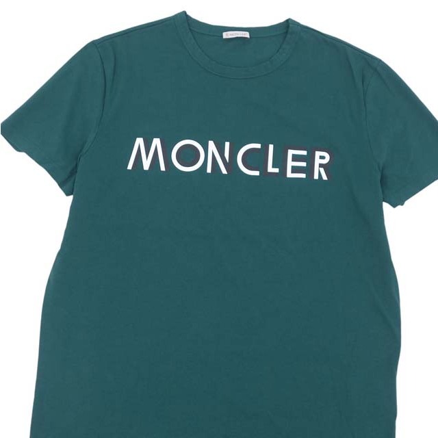 MONCLER(モンクレール)のモンクレール Tシャツ ロゴ プリント コットン ショートスリーブ 半袖 メンズのトップス(Tシャツ/カットソー(七分/長袖))の商品写真