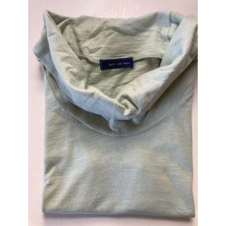 スピックアンドスパン(Spick & Span)のスピック＆スパン　オフタートルネックトップス　半袖Tシャツ　カットソー　コットン(シャツ/ブラウス(半袖/袖なし))