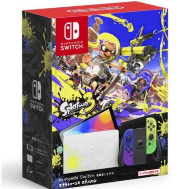 Nintendo Switch（有機ELモデル） スプラトゥーン3エディションゲームソフト/ゲーム機本体