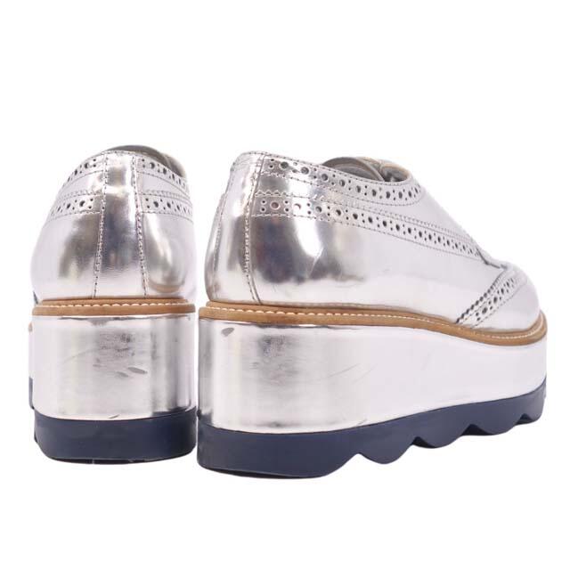 PRADA - プラダ レザーシューズ 厚底 ウィングチップ レザー PRADA - プラダ レザーシューズ 厚底 ウィングチップ レザー