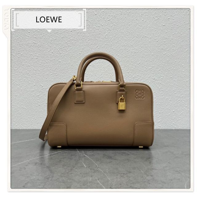 LOEWE - 美品 ロエベ LOEWE ハンドバッグ アマソナ28 ミンクの通販 by サトミ's shop｜ロエベならラクマ