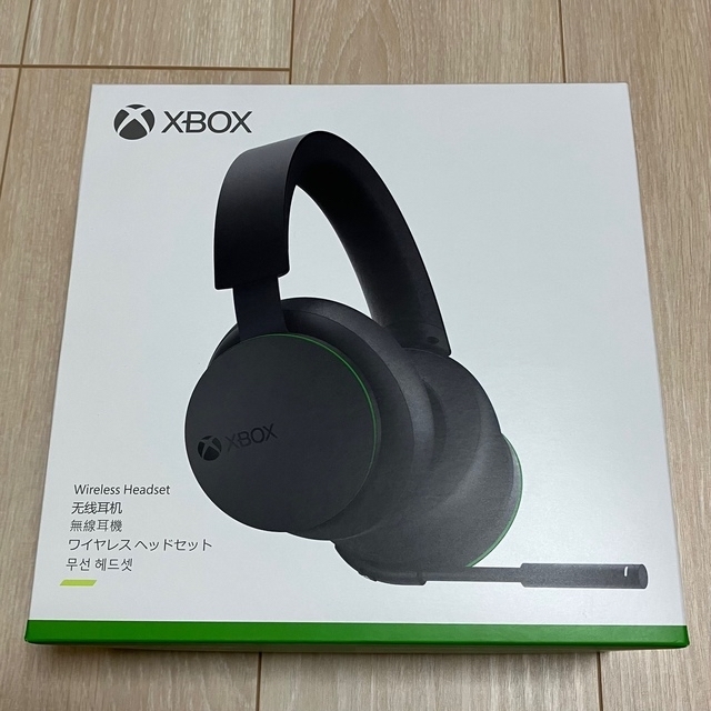 Xbox(エックスボックス)の【最終値下げ】Microsoft Xbox 純正ワイヤレスヘッドセット スマホ/家電/カメラのオーディオ機器(ヘッドフォン/イヤフォン)の商品写真