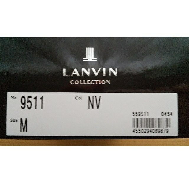 LANVIN(ランバン)の新品　ランバン　ミュール　サンダル　Mサイズ　23㎝　ネイビー 23cm レディースの靴/シューズ(ミュール)の商品写真