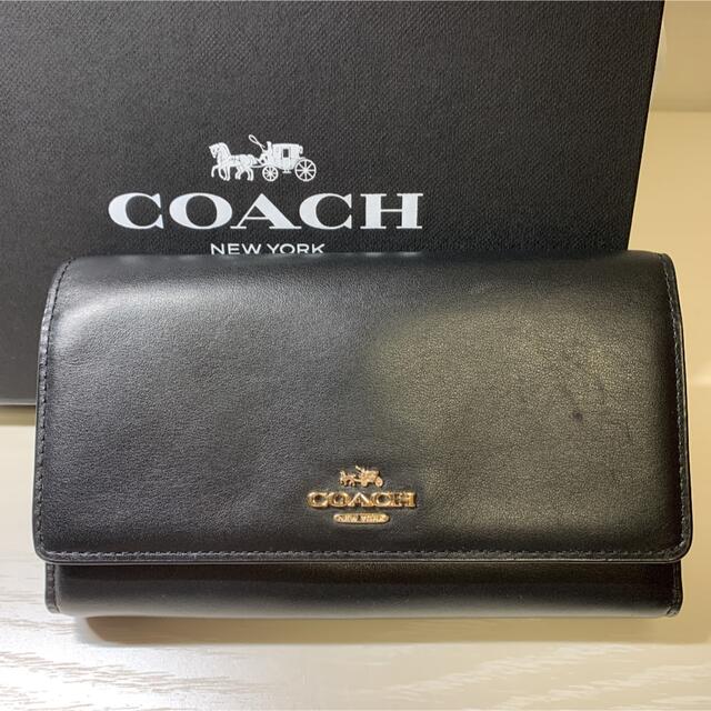 COACH(コーチ)のCOACH コーチ ショルダーウォレット ストラップ付き レディースのファッション小物(財布)の商品写真