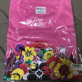 モモイロクローバーゼット(ももいろクローバーZ)のMOMOIRO CLOVER Z DOME TREK Tシャツ　ピンク　L(アイドルグッズ)
