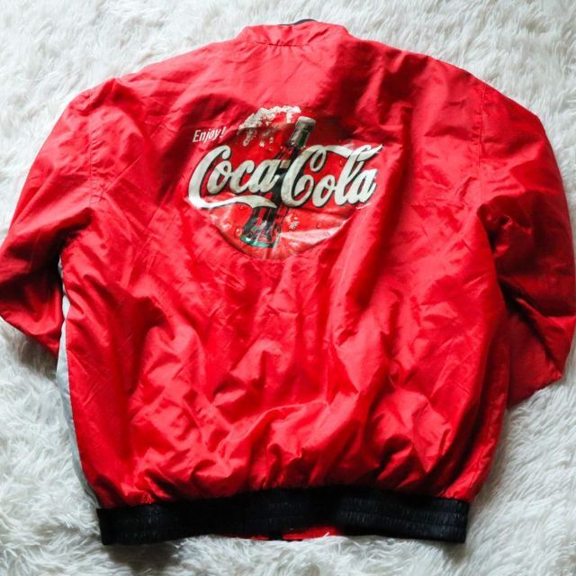 激レア】コカコーラ Coca-Cola ナイロンジャケット 企業 ヴィンテージ