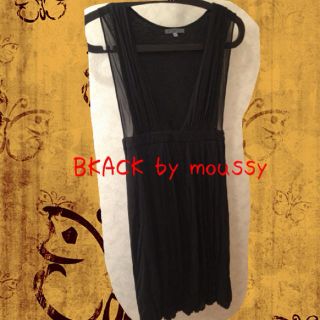 ブラックバイマウジー(BLACK by moussy)のBLACK by moussyワンピース(ひざ丈ワンピース)