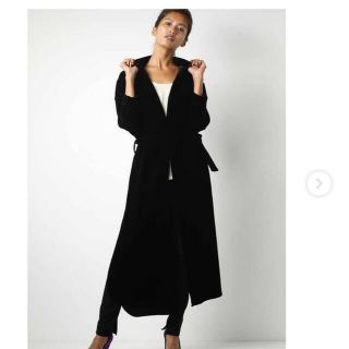 mikomori VELVET SHIRT GOWN ミコモリヴェルヴェット