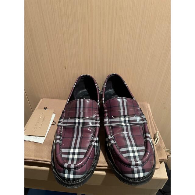 Gosha Rubchinskiy Burberry ローファー コラボ 靴 ドレス/ビジネス 靴