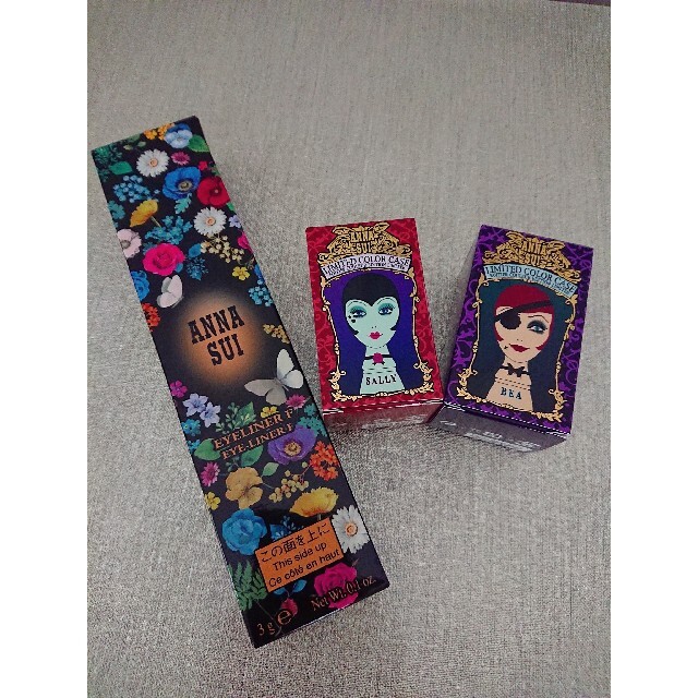 ANNA SUI(アナスイ)の新品 アナスイ ANNASUI 限定コスメ 3点ｾｯﾄ コスメ/美容のキット/セット(コフレ/メイクアップセット)の商品写真