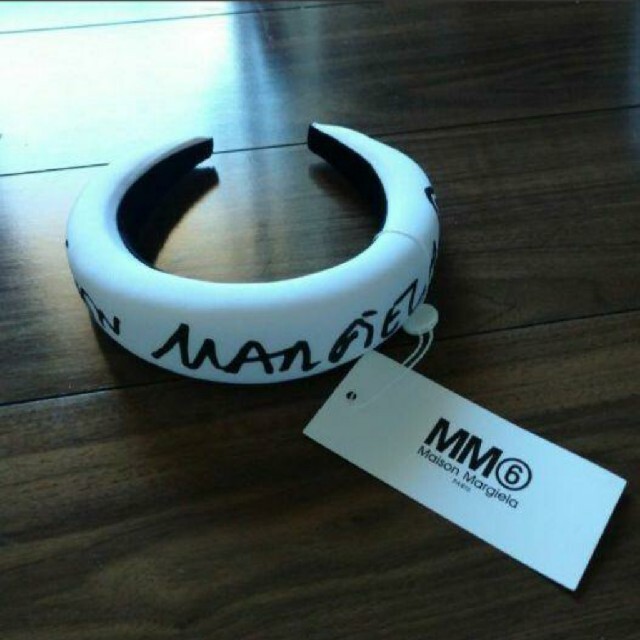 MM6 - ホワイト/カチューシャ/MM6MaisonMalgiela/の通販 by ちゃん's MM6 - ホワイト/カチューシャ/MM6MaisonMalgiela/の通販 by ちゃん's