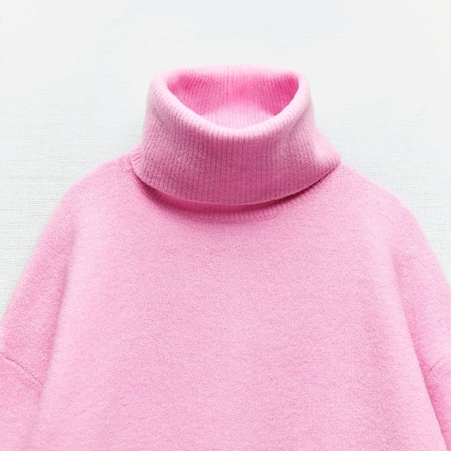 ZARA - ZARA ハイネック オーバーサイズニットセーター Sサイズ ZARA - ZARA ハイネック オーバーサイズニットセーター Sサイズ