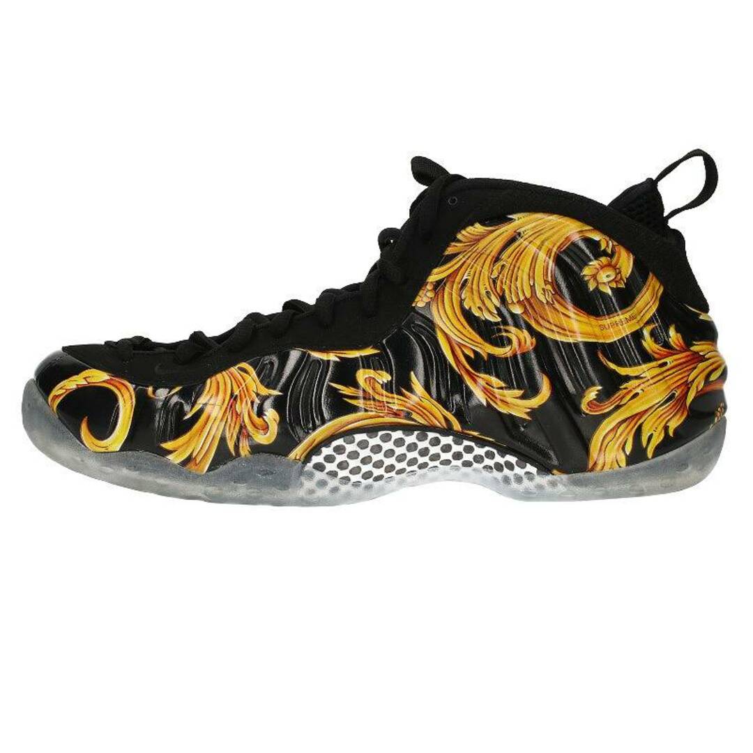 ナイキ ×シュプリーム/SUPREME 14SS AIR FOAMPOSITE 1 SUPREME SP 652792-001 エアフォームポジットスニーカー  メンズ 29cm