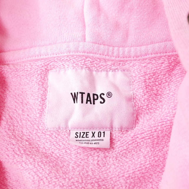 WTAPS FLAT / ZIP UP HOODED / COTTON