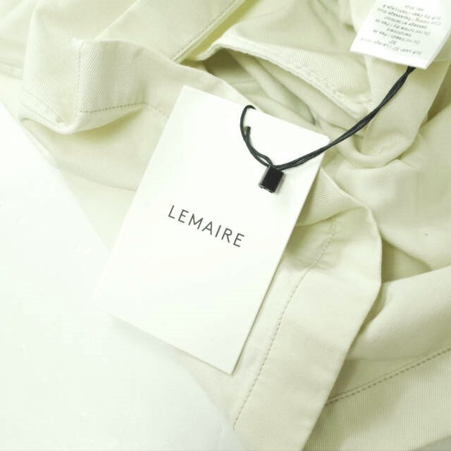 LEMAIRE - LEMAIRE ルメール 22SS BUTTON NECK TOP コットンツイル