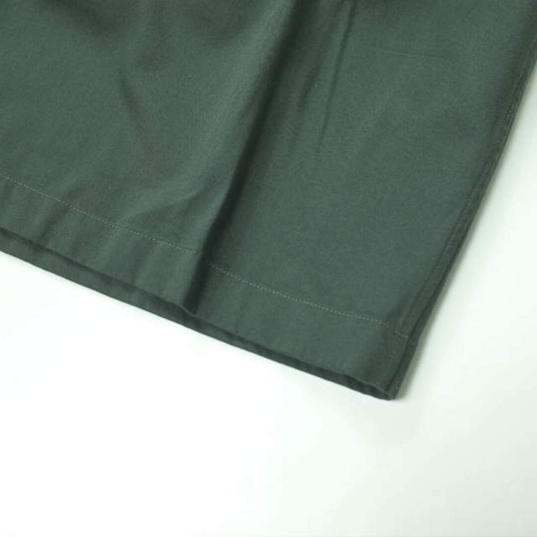 LEMAIRE ルメール 22SS BUTTON NECK TOP コットンツイル ボタンネックプルオーバーシャツ M221 TO132 LF729 44 DARK SLATE GREEN 半袖 トップス【新古品】【LEMAIRE】 6