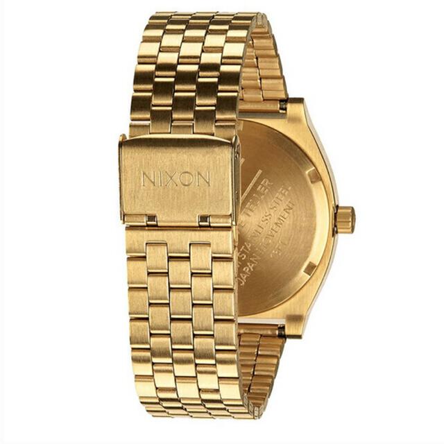 NIXON ニクソン タイムテラー 腕時計 ゴールド約9mmバンド幅
