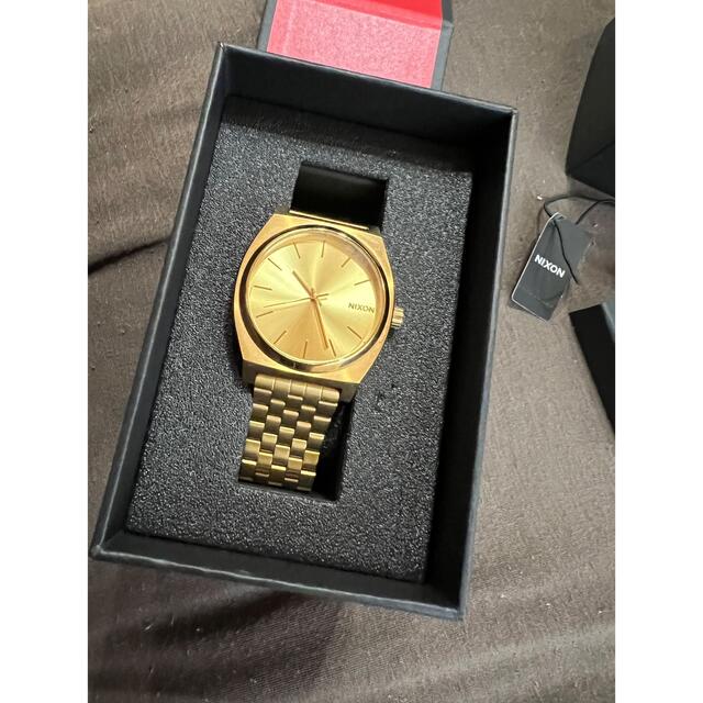 NIXON ニクソン タイムテラー 腕時計 ゴールド約9mmバンド幅