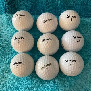 スリクソン(Srixon)のゴルフ　ロストボール　スリクソン　ZSTAR 9個(その他)