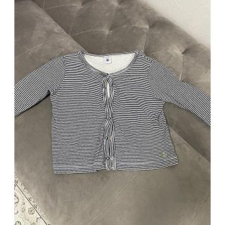 プチバトー(PETIT BATEAU)のプチバトー♡8ans 128cm カーディガン(カーディガン)