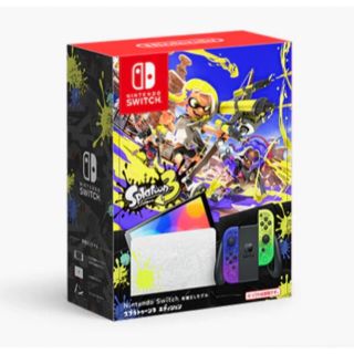 ニンテンドースイッチ(Nintendo Switch)のNintendo Switch（有機ELモデル） スプラトゥーン3エディション(家庭用ゲーム機本体)