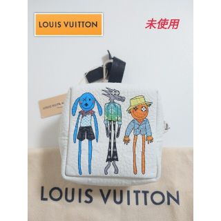 ルイヴィトン(LOUIS VUITTON)のルイヴィトン ポルトクレスクエアードポーチ LVフレンズ モノグラムアンプラント(ポーチ)