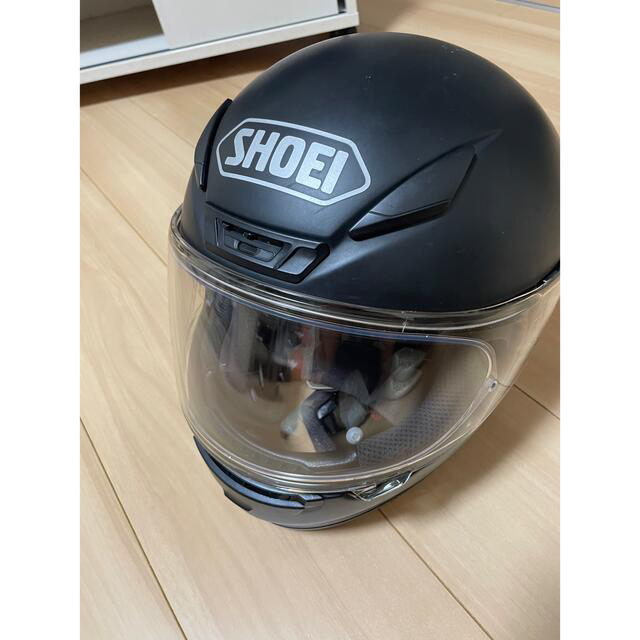 【ふるさと割】 翔泳社 - SHOEI Z-7 マットブラック ヘルメット+シールド