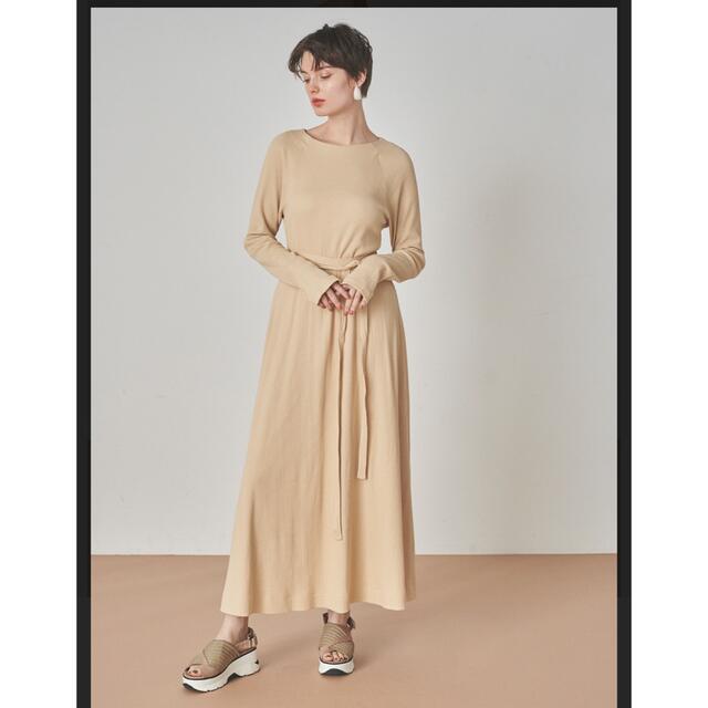 【新品】emmi yoga チューブトップ付きランダムテレコワンピース