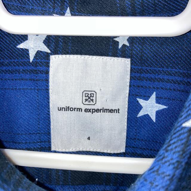 お買い得新作 uniform experiment UNIFORM EXPERIMENT STAR CHECK SHIRTの通販 by  ※プロフ必読 kk｜ユニフォームエクスペリメントならラクマ