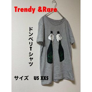 Trendy &Rare【トレンド&レア】ドンペリ Tシャツ　US XXS(Tシャツ/カットソー(半袖/袖なし))