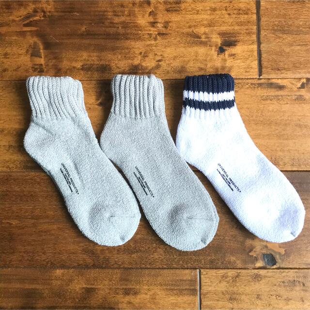 【新品】UNIVERSAL PRODUCTS SOCKS【3足】ソックス 靴下