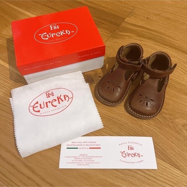 Caramel baby&child (キャラメルベビー&チャイルド)のeureka ベビーシューズ　21 キッズ/ベビー/マタニティのベビー靴/シューズ(~14cm)(フォーマルシューズ)の商品写真