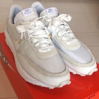 ナイキ(NIKE)のナイキ サカイ Sacai NIKE LD Waffle White Nylon(スニーカー)