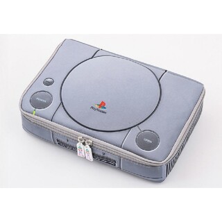 初代PlayStationの原寸大マルチポーチ  黒 ver.  プレステ(その他)