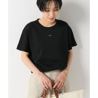 イエナ(IENA)の【A.P.C./アーペーセー】JADE Tシャツ ブラック(Tシャツ(半袖/袖なし))