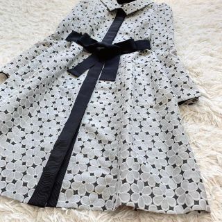 M'S GRACY - 【美品】エムズグレイシー ワンピースコート 花柄刺繍 M'S GRACY - 【美品】エムズグレイシー ワンピースコート 花柄刺繍